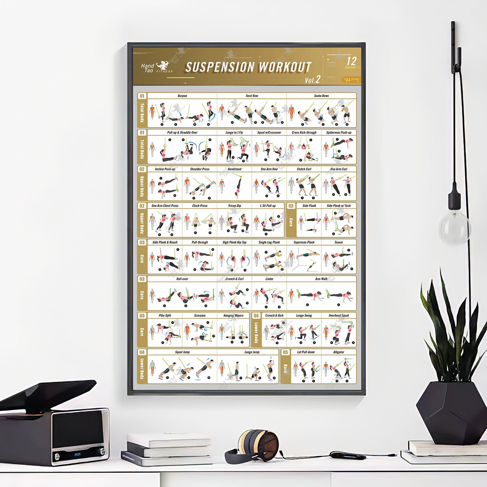 Home Gym Guide - X007 Home Decor Suspension Exercise BodyBuilding