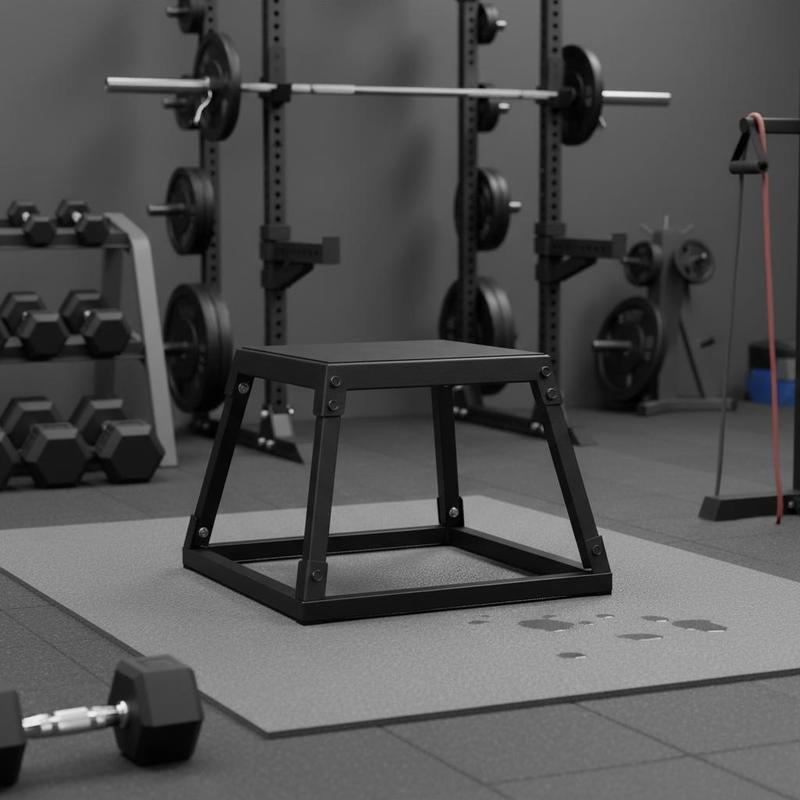 Home Gym Leg - Steel Jumping Platform 12 Inch For
