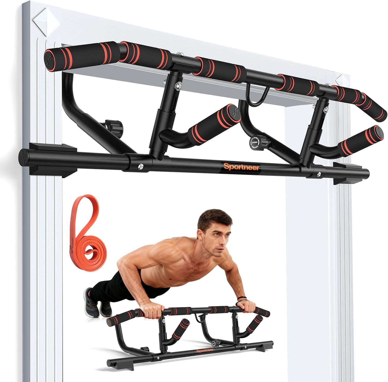Home Gym Trainer - Door Pull Up Bar for Doorway