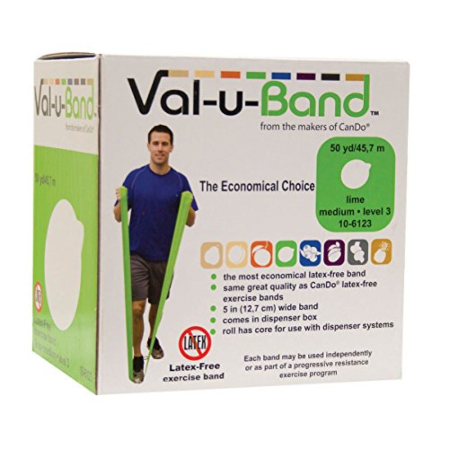 Home Gym Leg - Val-U-Band Latex Free Exercise Band for