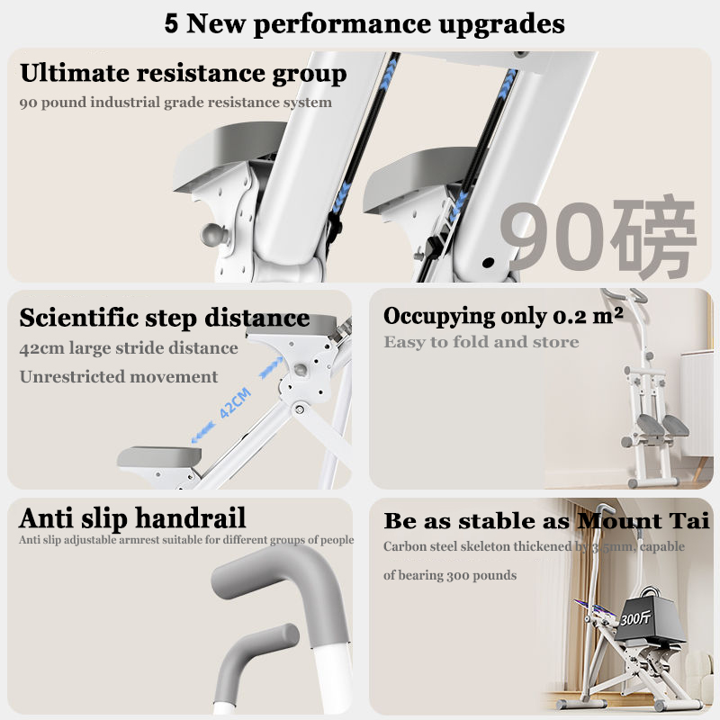 Home Multi functional Stepper  - مراجعة Home Gym Weight Machine وسعره