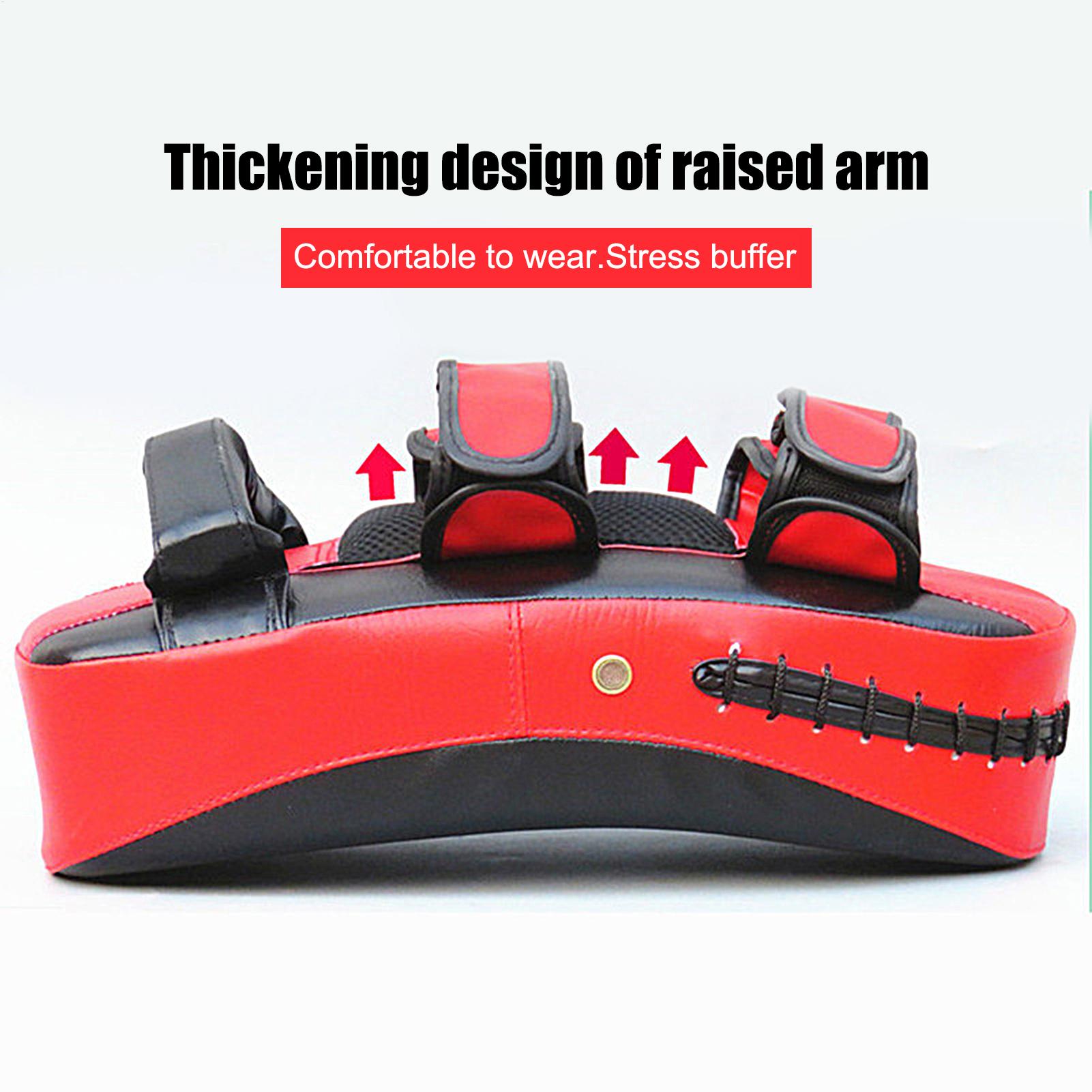 PU Leather Boxing Pads Curved  - مراجعة Home Gym Trainer وسعره