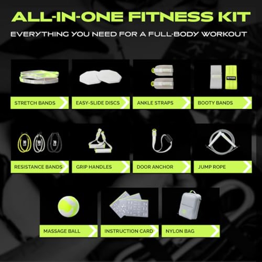 Home Gym Equipment Kit for Ful - مراجعة Home Gym Leg وسعره