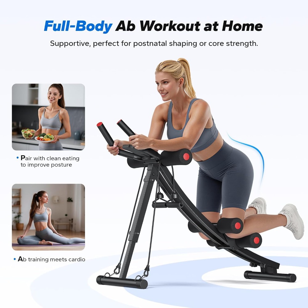 Adjustable Dual Track Ab Train - مراجعة Home Gym Trainer وسعره