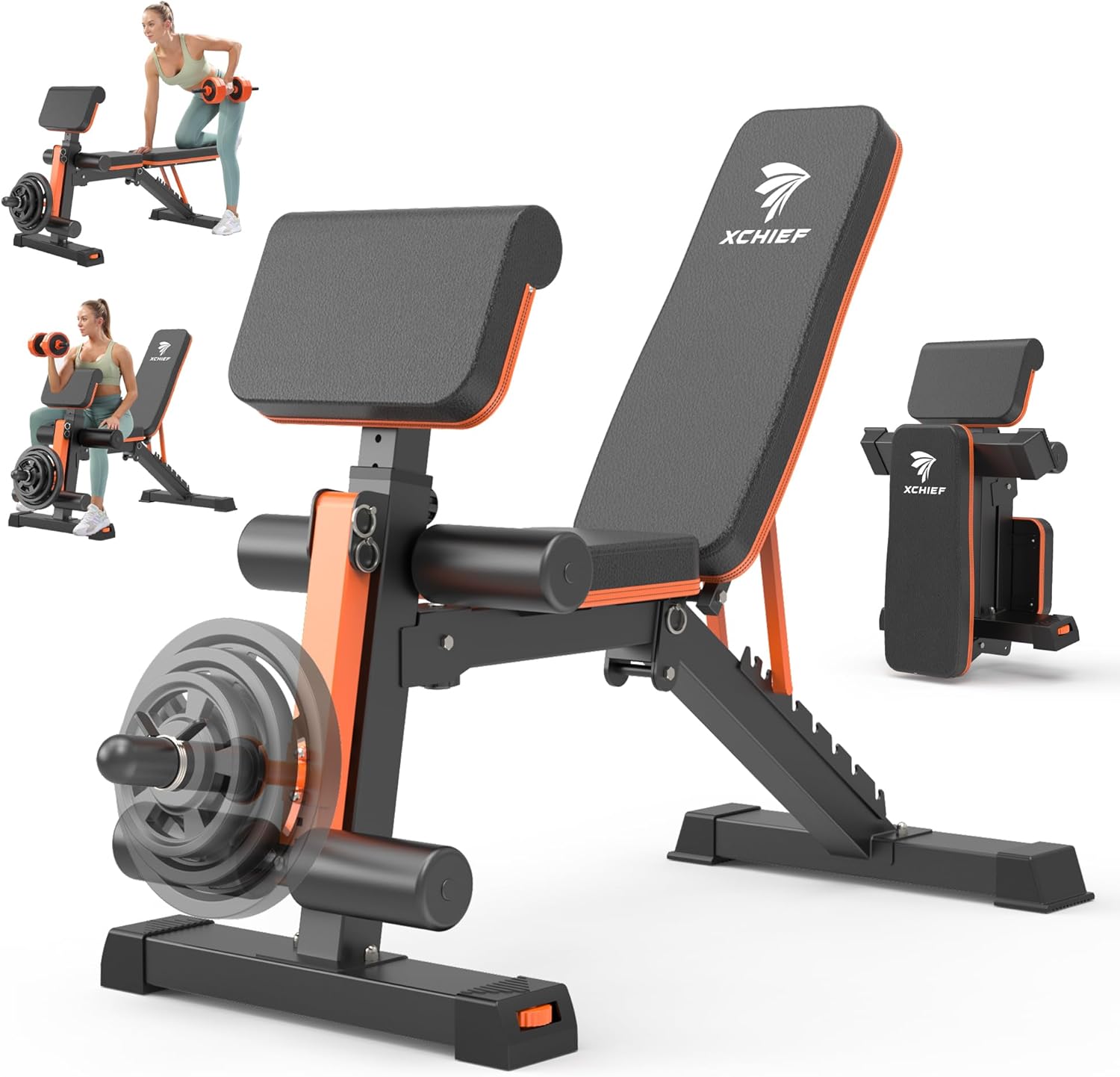 Adjustable Weight Bench - 1000 - مراجعة Home Gym Leg وسعره