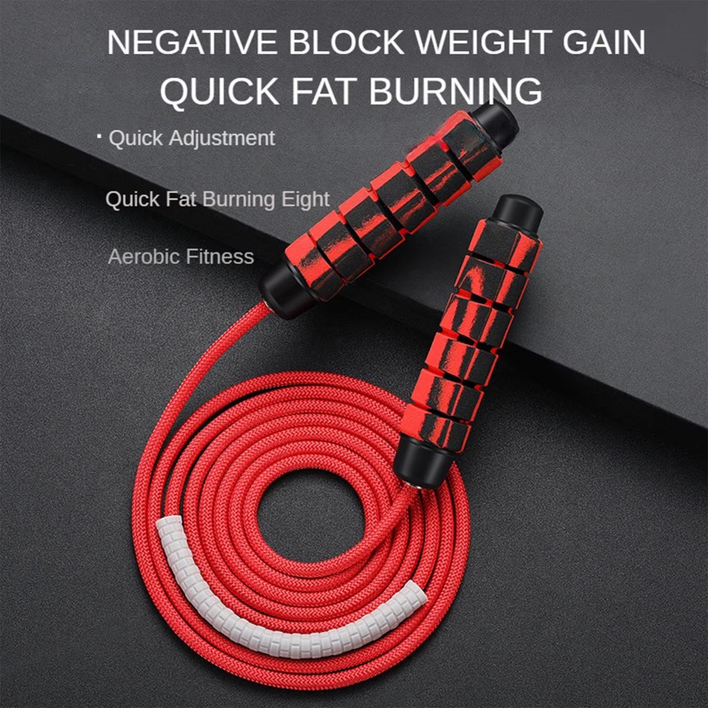 Tangle-Free Weighted Jump Rope - مراجعة Jump Rope Bearing وسعره