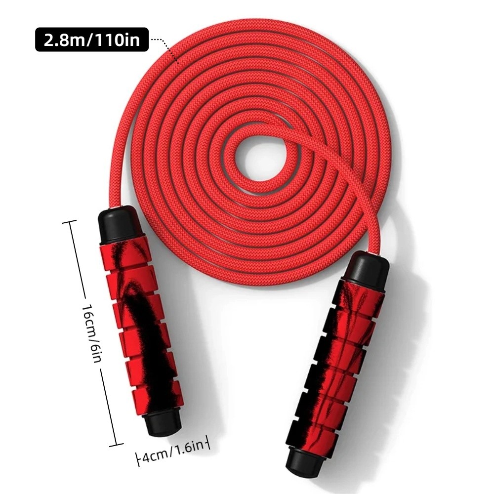 Tangle-Free Weighted Jump Rope - مراجعة Jump Rope Bearing وسعره