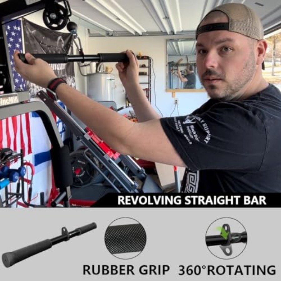 Cable Machine Attachment Set L - مراجعة Home Gym Weight Machine وسعره