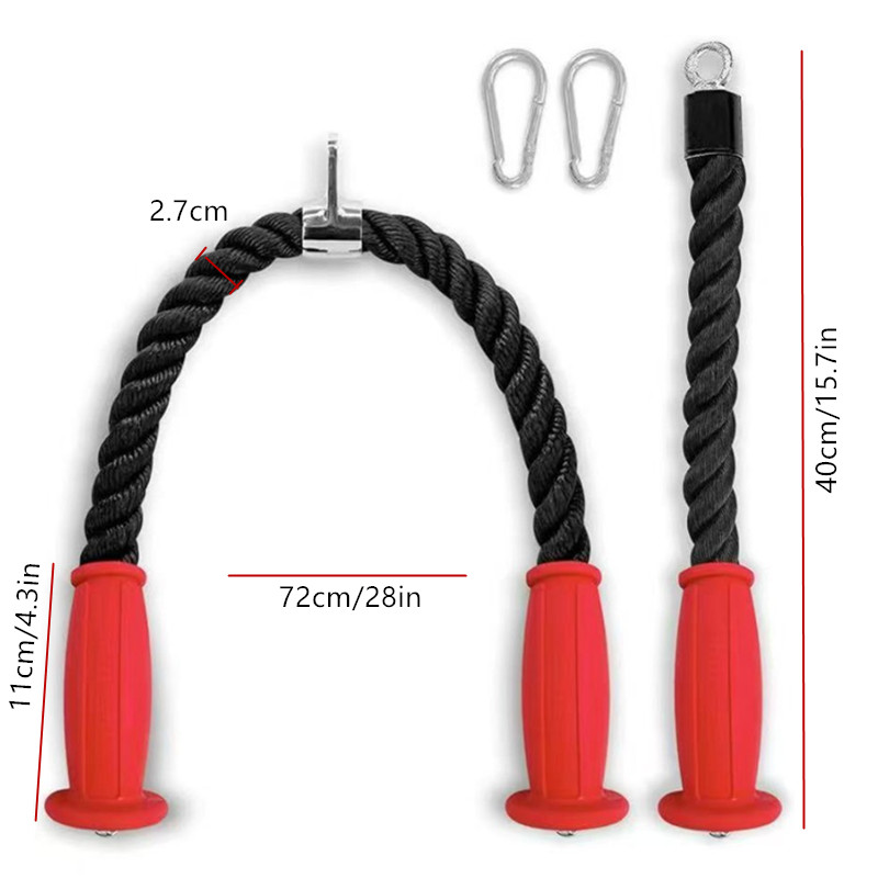 Ergonomic Tricep Ropes Non-Sli - مراجعة Home Gym Weight Machine وسعره