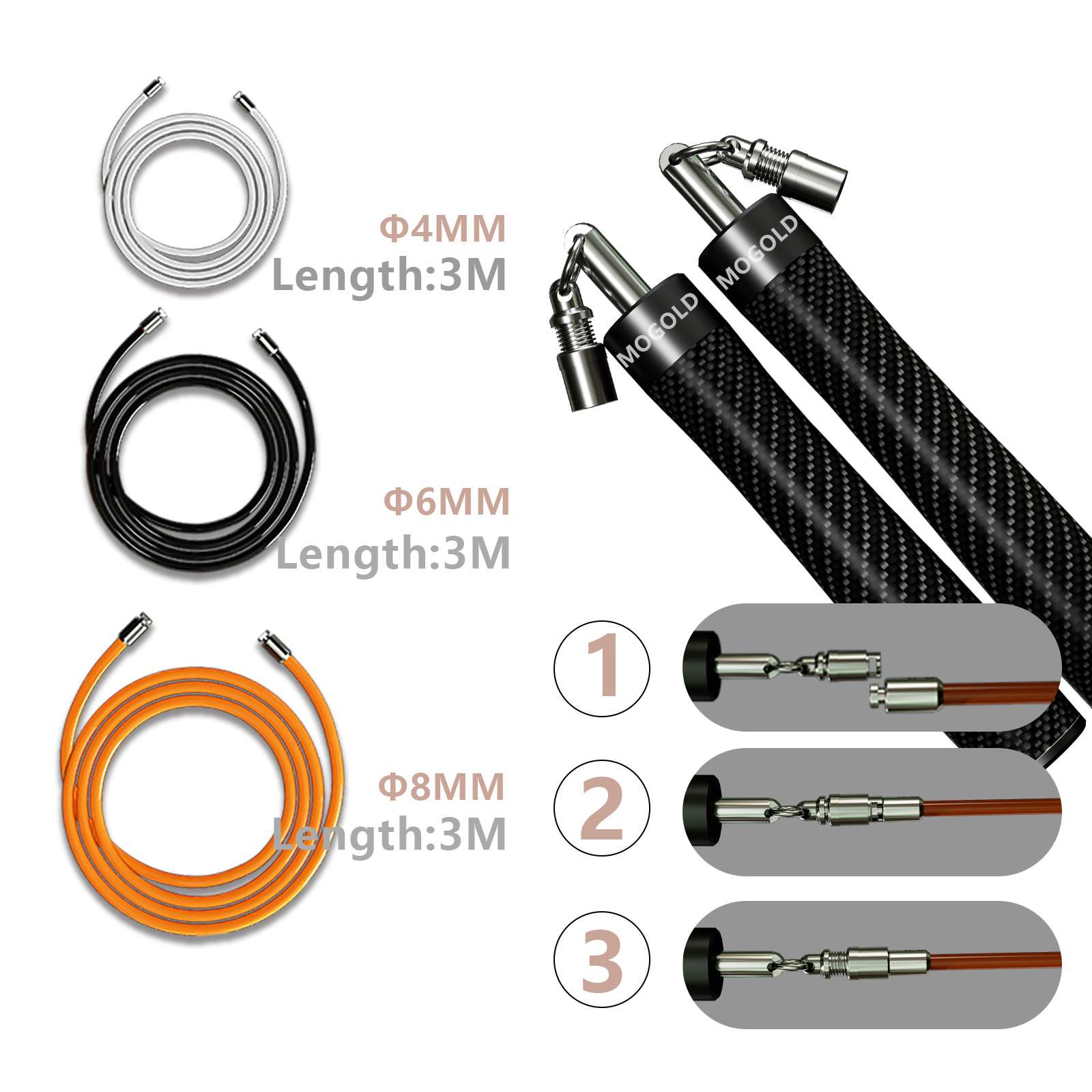 MOGOLD High-Speed Jump Rope |  - مراجعة Jump Rope Bearing وسعره