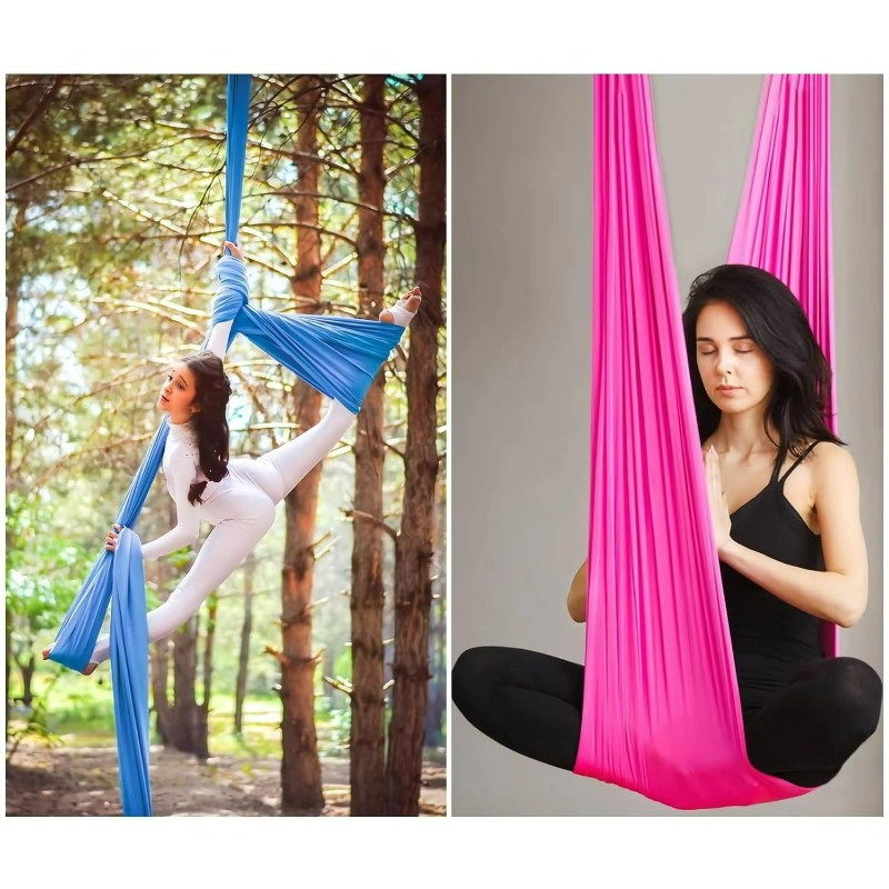 Colorful Nylon Aerial Silks Ki - مراجعة Home Gym Guide وسعره