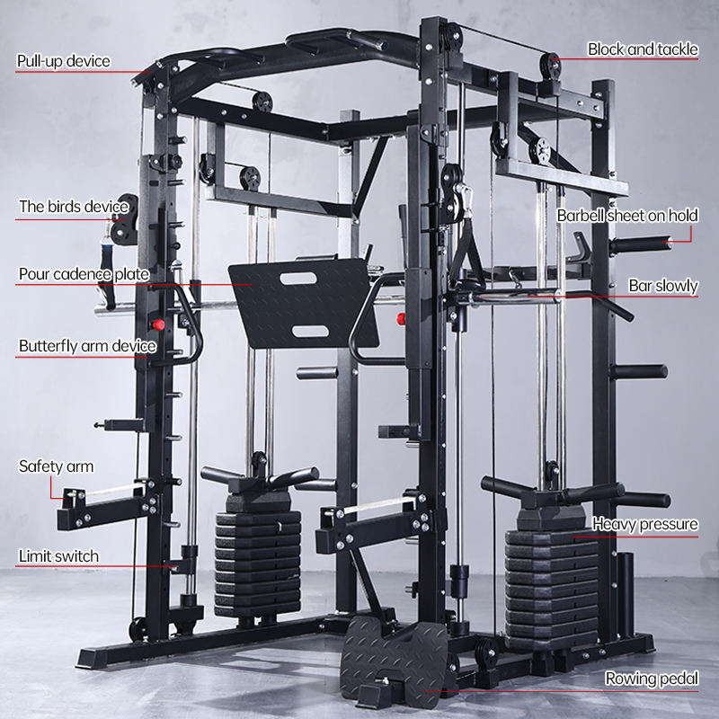 Smith Machine Comprehensive Tr - مراجعة Home Gym Weight Machine وسعره