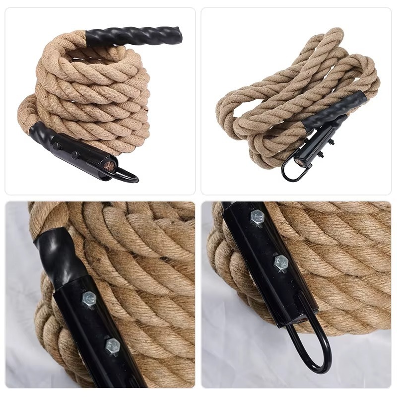 9m Battle Rope with Stable Mou - مراجعة Home Gym Leg وسعره