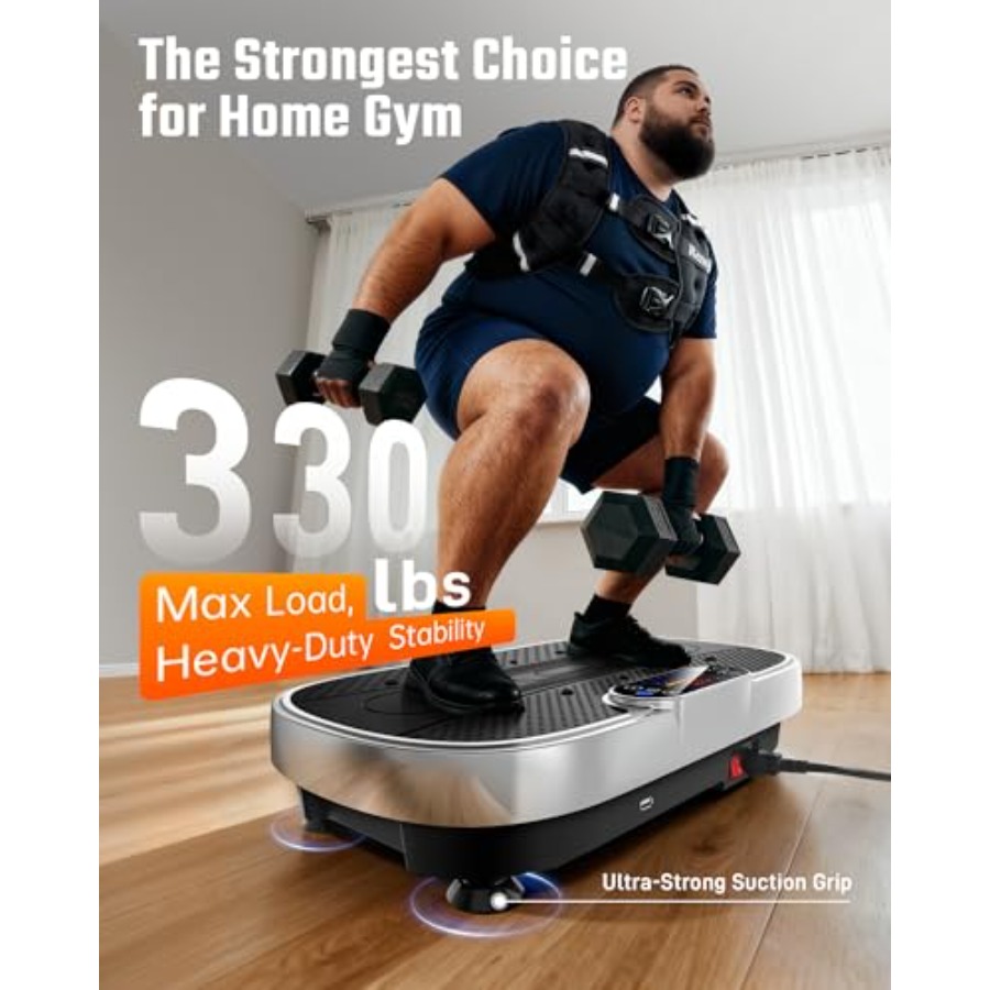 Vibration Plate Exercise Machi - مراجعة Home Gym Weight Machine وسعره