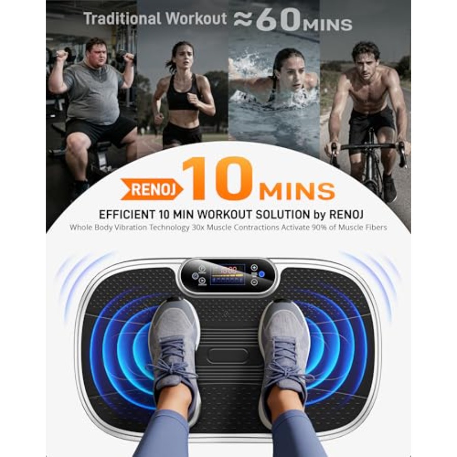 Vibration Plate Exercise Machi - مراجعة Home Gym Weight Machine وسعره