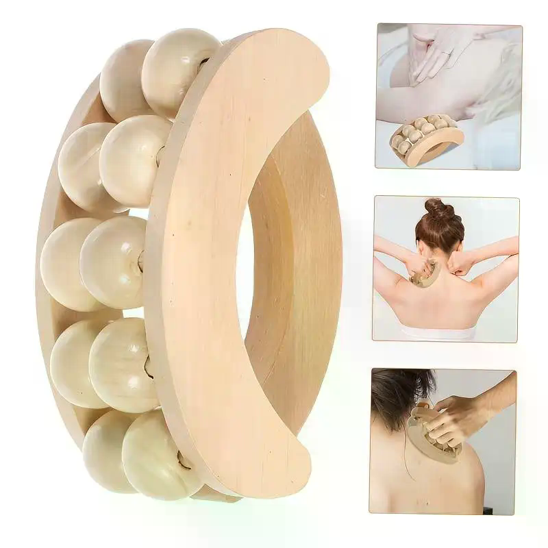 Handheld Wooden Roller Massage - مراجعة Home Gym Unit وسعره