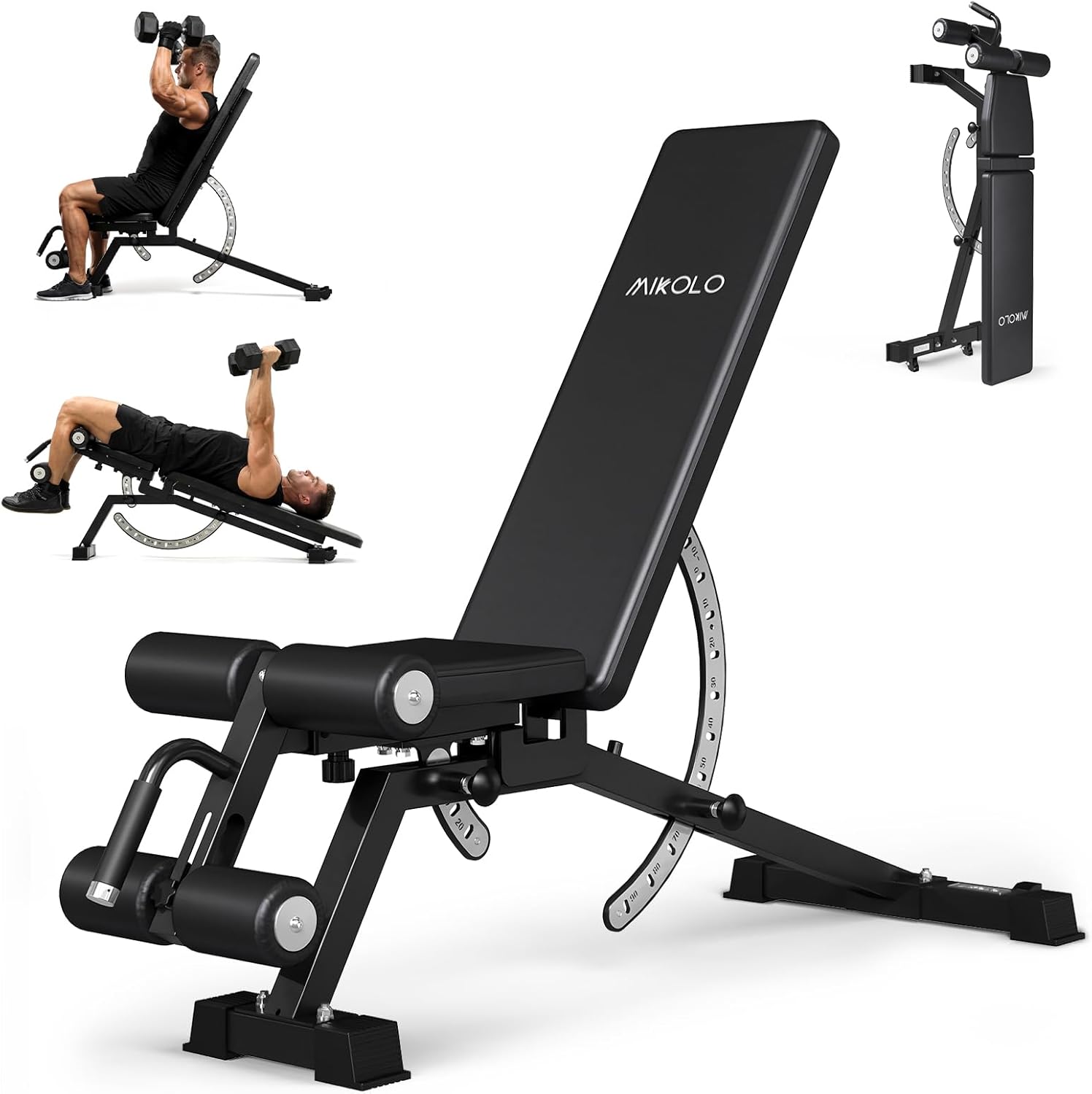 Home Gym Weight Bench - Steel  - مراجعة Home Gym Leg وسعره