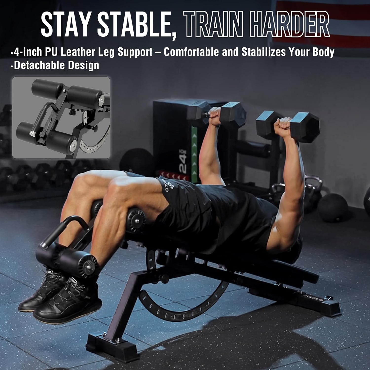 Home Gym Weight Bench - Steel  - مراجعة Home Gym Leg وسعره