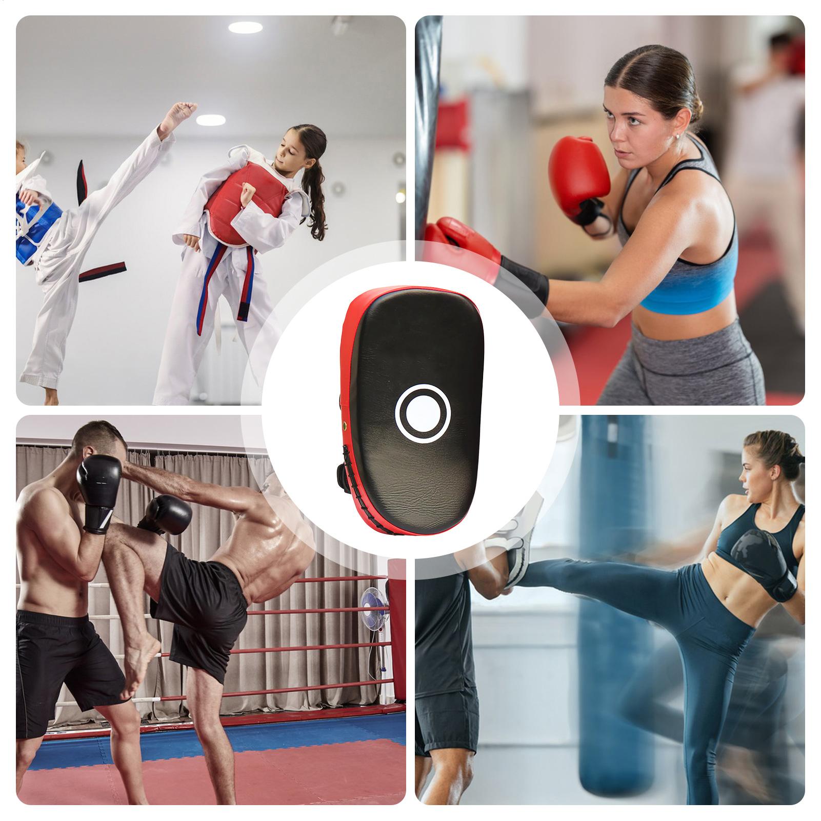 Boxing Pads PU Leather Curved  - مراجعة Home Gym Trainer وسعره