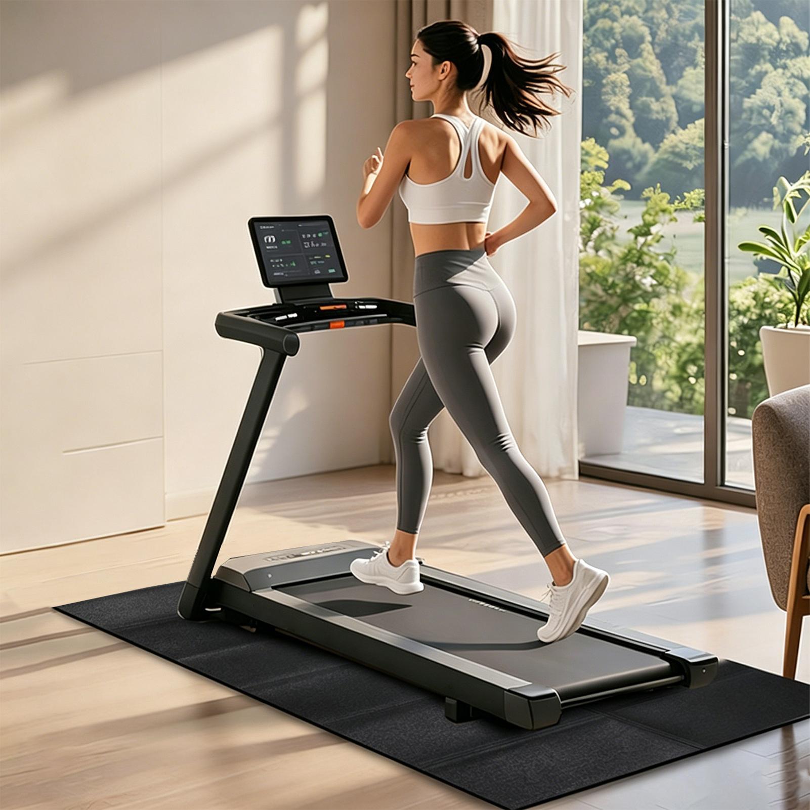 Treadmill Pads For Floor Non S - مراجعة Home Gym Leg وسعره